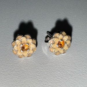 Pandora Flower Studs
